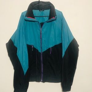 Vintage retro Sierra designs windbreaker 90’s XL